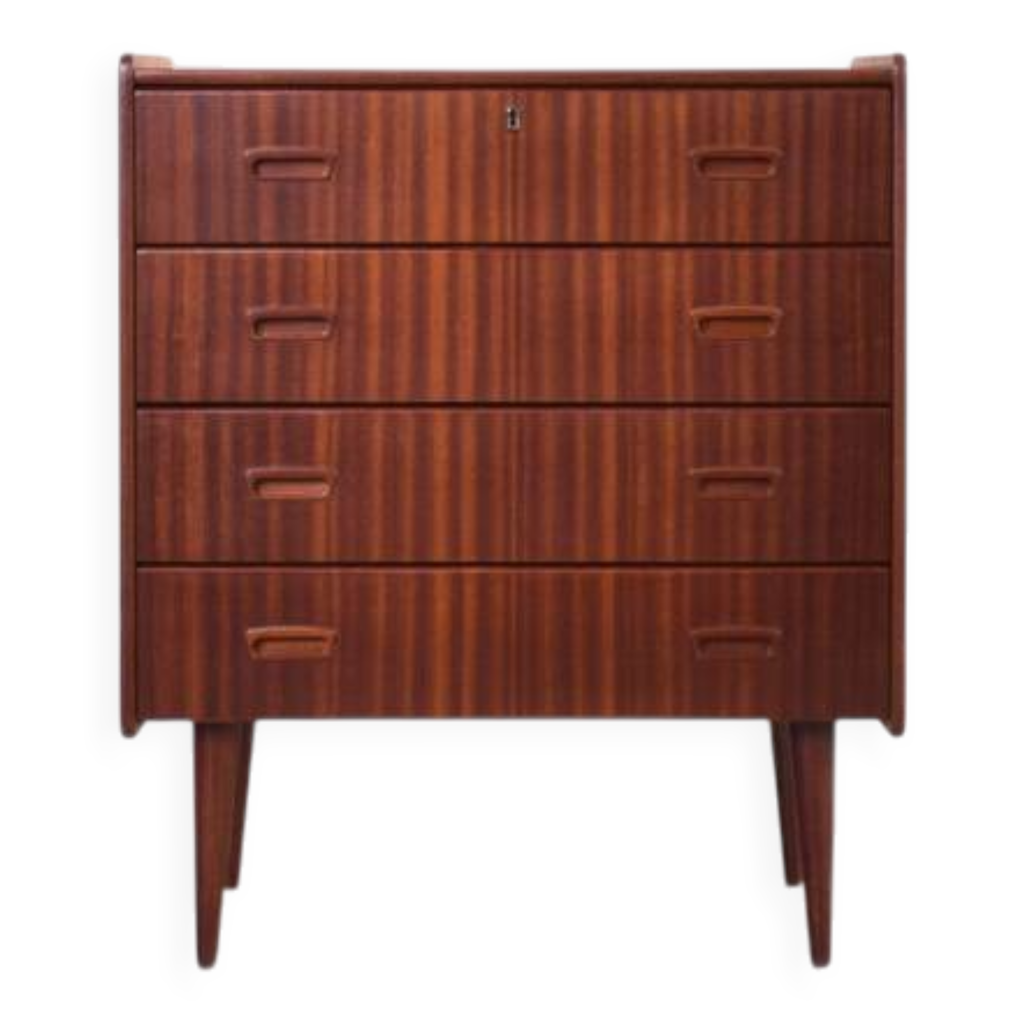 Mid-Century Danish Teak Chest of Drawers, 1960s