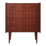 Mid-Century Danish Teak Chest of Drawers, 1960s