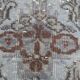 Tapis 6x10 pour salon bordé de tapis vintage turc bleu, 184x301Cm SK 1512