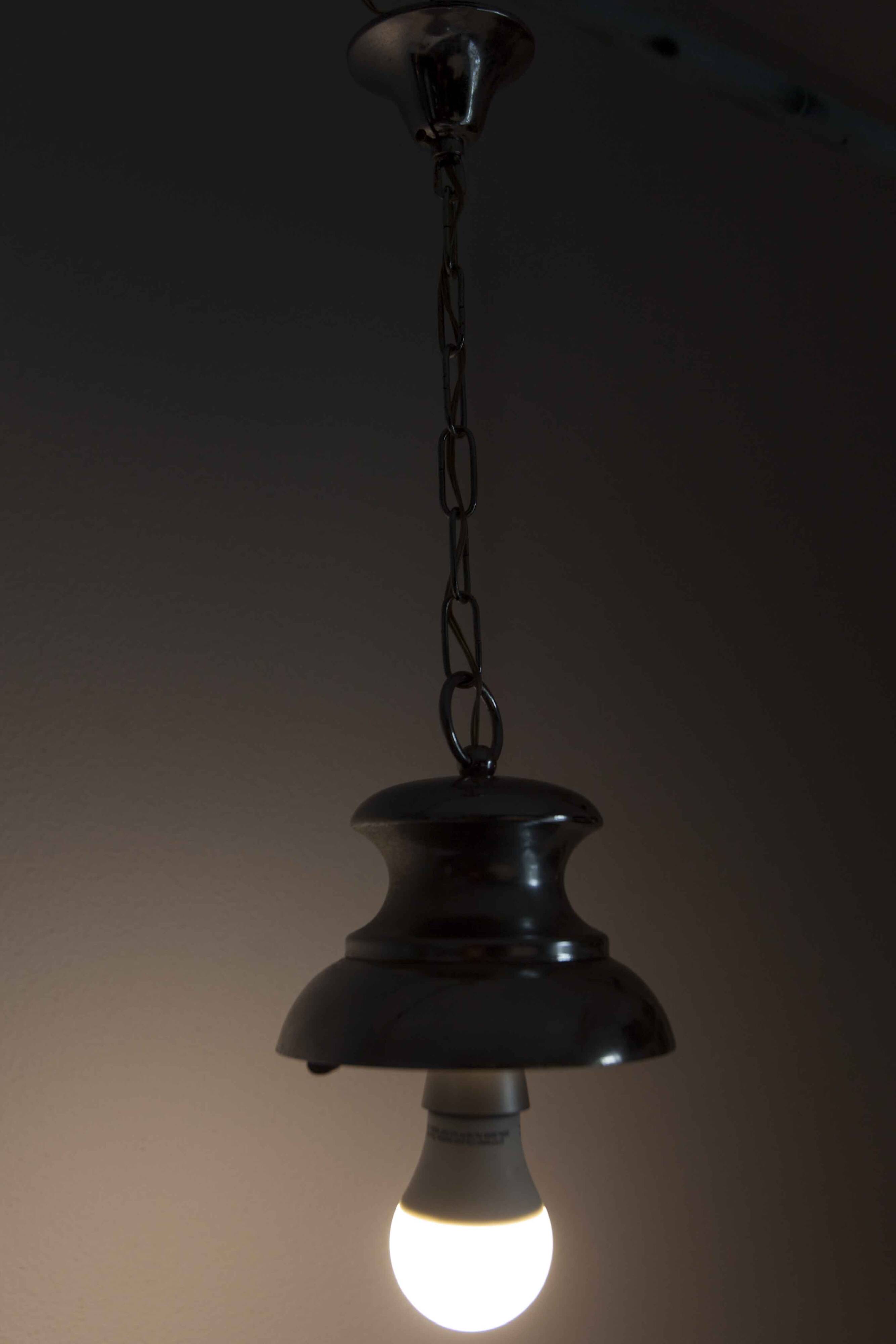 Murano glass globe pendant light Maazzega edition Italian design 70