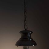 Murano glass globe pendant light Maazzega edition Italian design 70