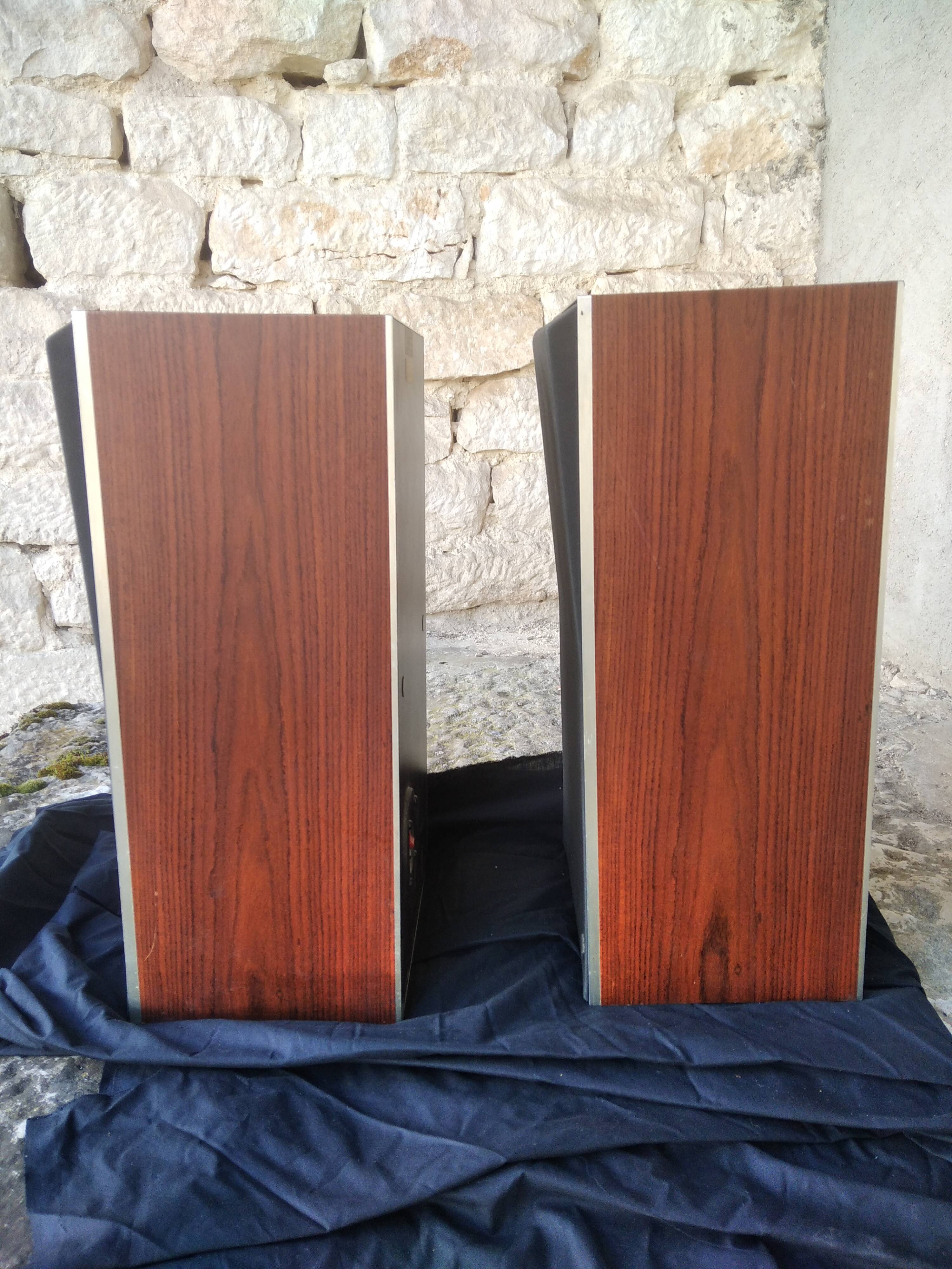 Vintage Bang and Olufsen S45-2 speakers