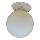 old Opaline Globe Ceiling Light