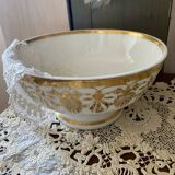 Large antique Paris porcelain bowl