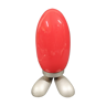 Lampe « fjorton » dino egg rouge par tatsuo konno pour ikea années 1990