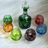 Coloured crystal service