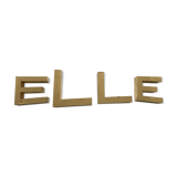 Letters "ELLE"