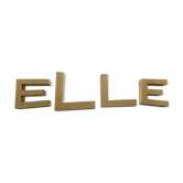 Lettres « ELLE »