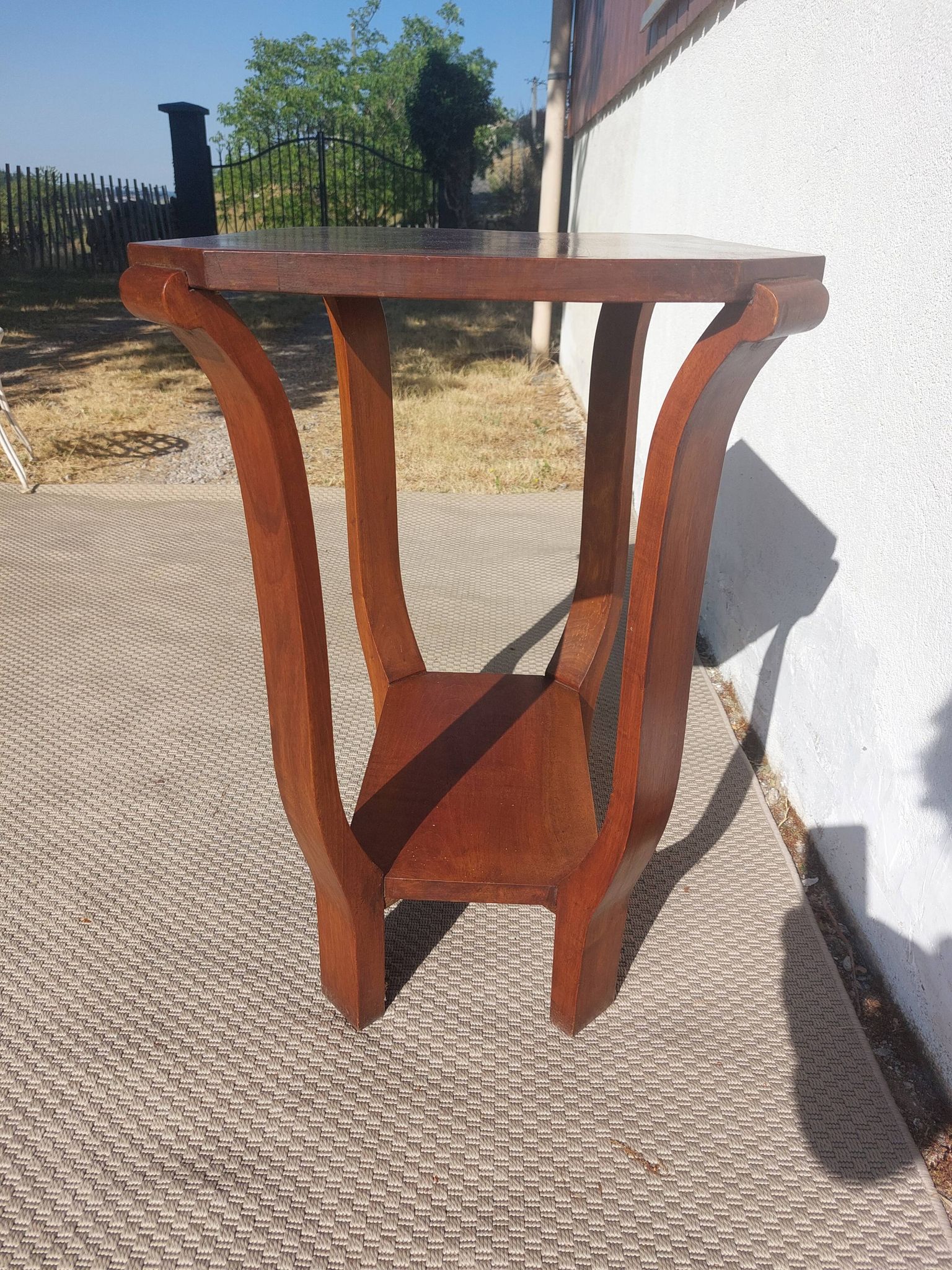 rectangular Art Deco side table