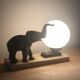 Lampe éléphant art déco