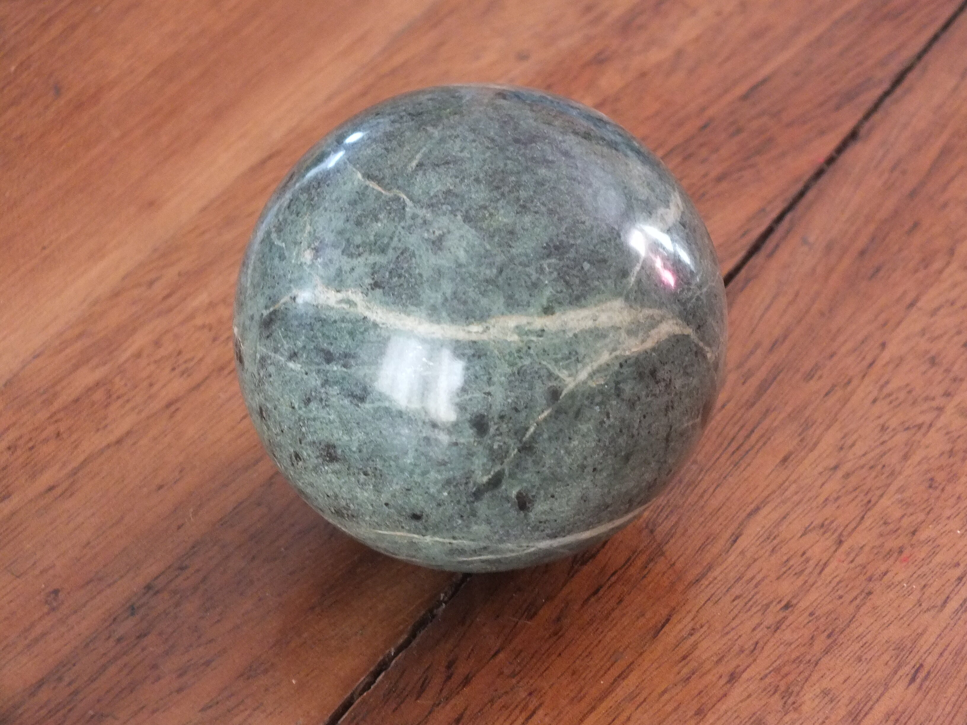 Marble ball or decorative mineral sphere n°13