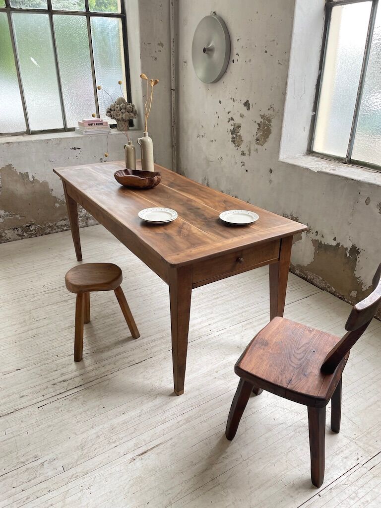 Walnut farm table 190cm