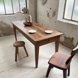 Walnut farm table 190cm