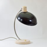 Lampe en bakélite ivoire et noir, Hélion 1940