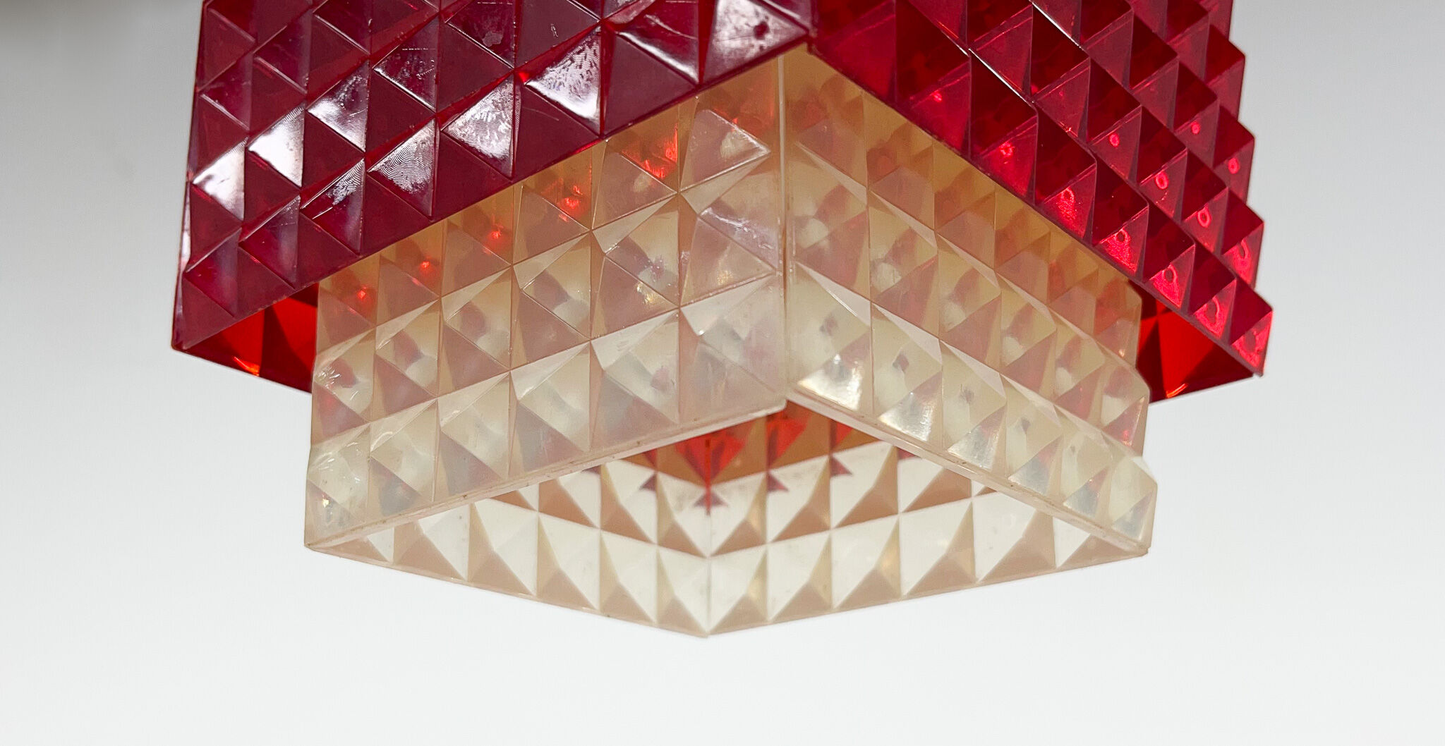 1970's Plastic Pendant Light, Germany