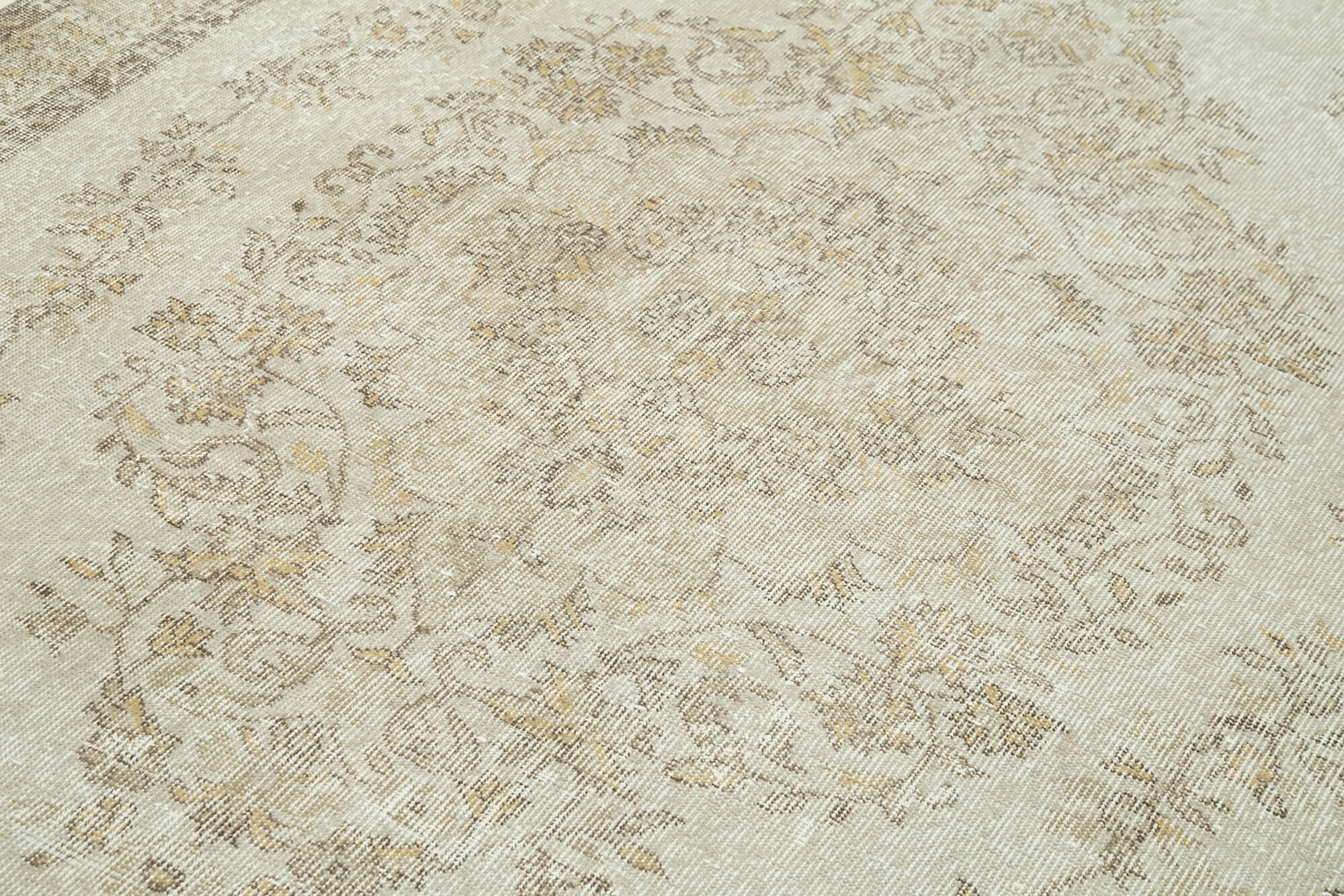 Handmade Unique Oriental Beige Rug 189 cm x 307 cm - 36637