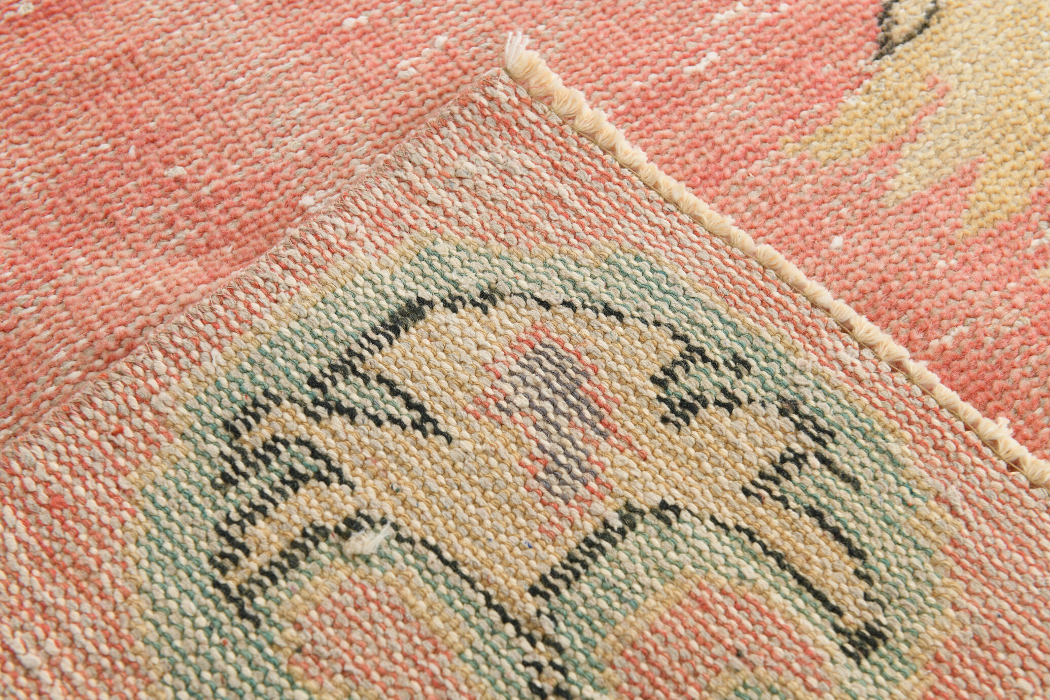 7x10 oriental & madallion vintage rug 207x304cm