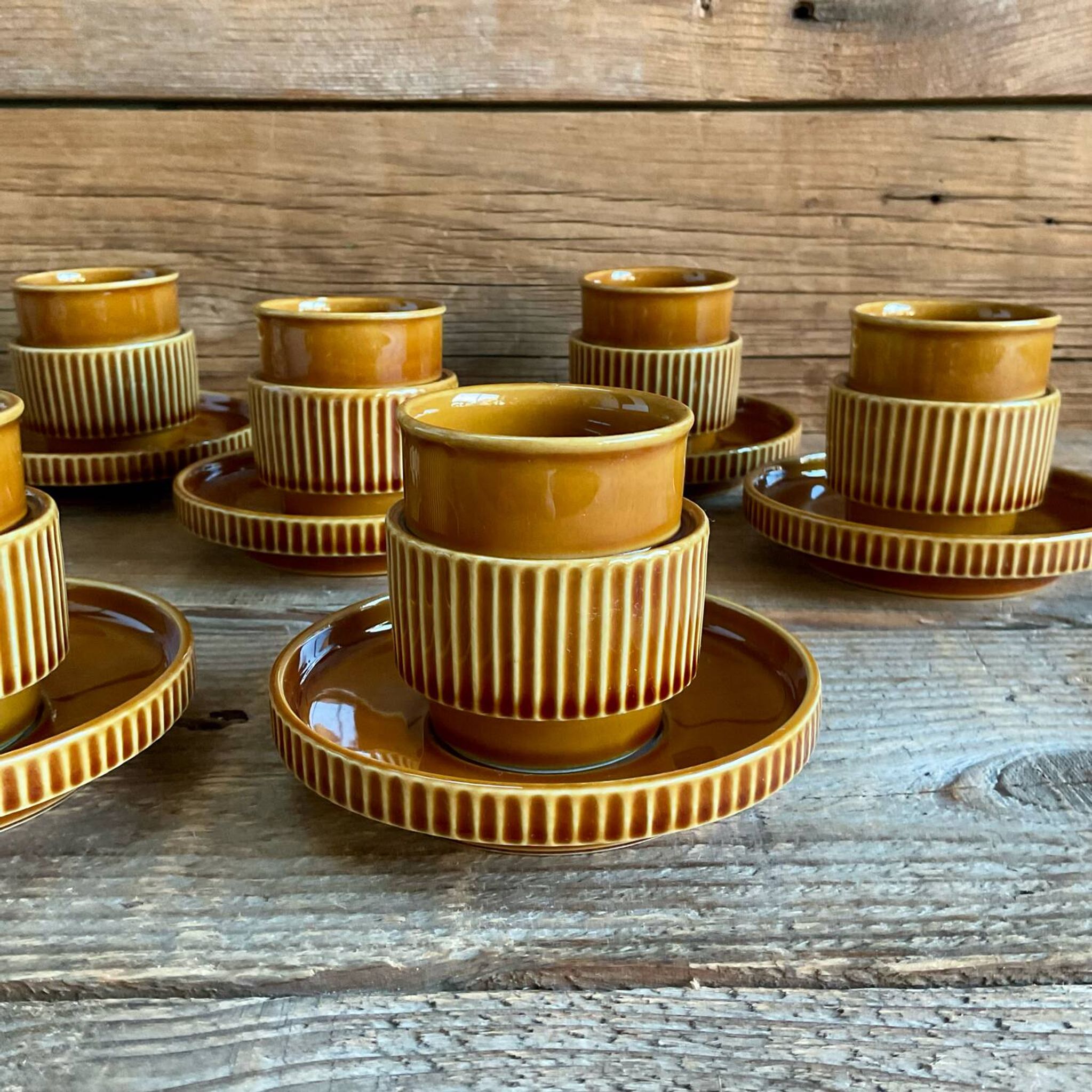 6 espresso cups Tognana Italy