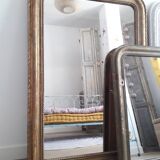 Mirror Louis Philippe patina of origin with its gold leaf