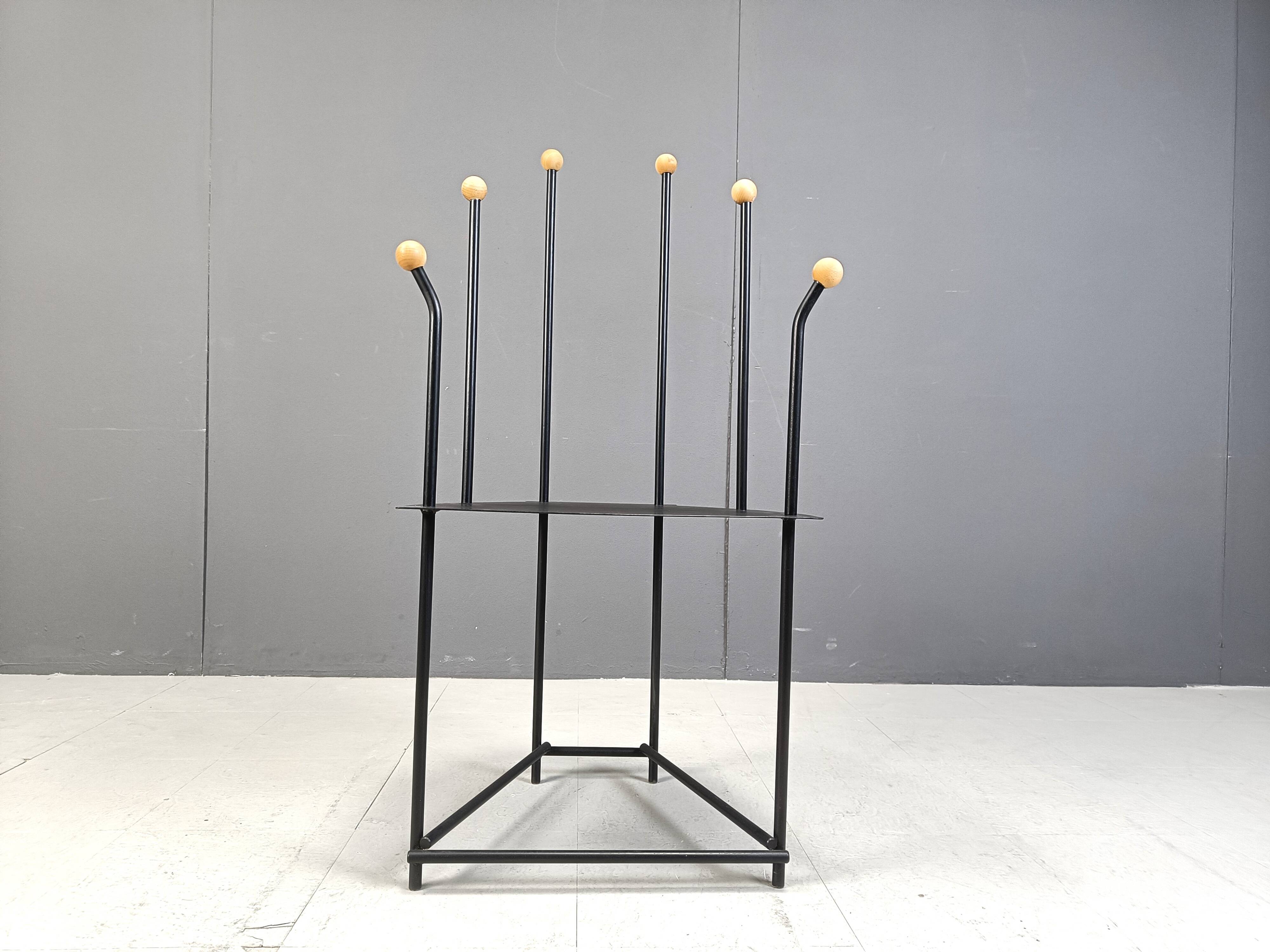 Postmodern lounge chair, 1980s