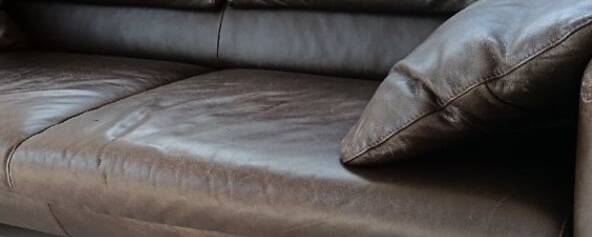 Roche Bobois leather sofa