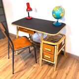 Rattan desk