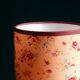 Abat-jour en lin fleuri dans le style Liberty