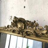 Mirror Louis Philippe flowery 141x180cm