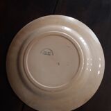 19th Century Plate, Ironstone, Old Man Design - Fontainebleau Pattern