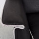 B&B Italia Lauriana black lounge chair, 1970s