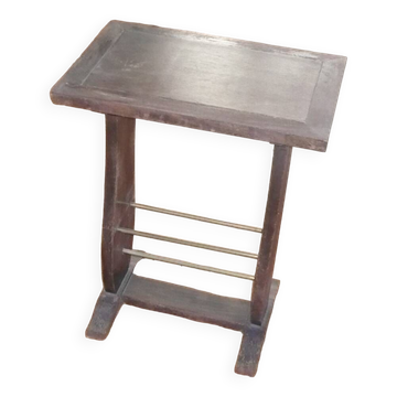 art deco pedestal table to renovate