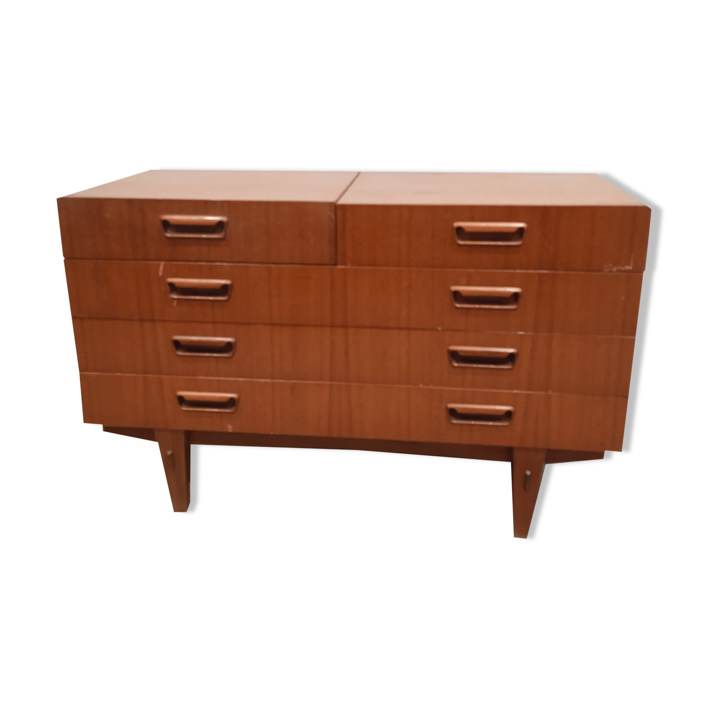 Chest of drawers tea table 60s scandinavian style