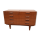 Chest of drawers tea table 60s scandinavian style