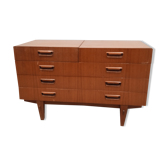 Chest of drawers tea table 60s scandinavian style