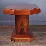 Table basse Art déco française en bois de rose c 1920