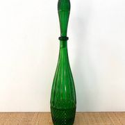 Green Empoli carafe from the 1960s - Rare model