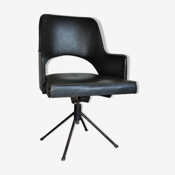 Iron and leatherette Office Chair