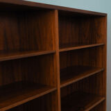 Rosewood bookcase, Danish design, 1960s, manufactured by Omann Jun
