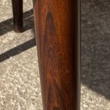 Lot of 6 vintage Scandinavian chairs from the 1950s in rosewood.