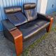Stressless leather sofa