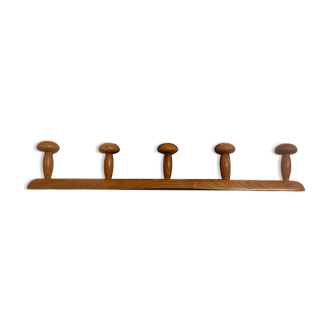 Large wooden coat rack