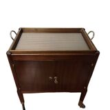 vintage mahogany serving table