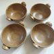 4 stoneware ear bowls