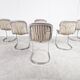 Vintage dining chairs for cidue, 1970