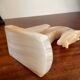 Pair of onyx bookends 19cm