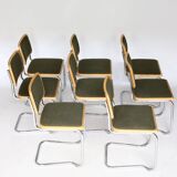 Set of 8 B32 chairs