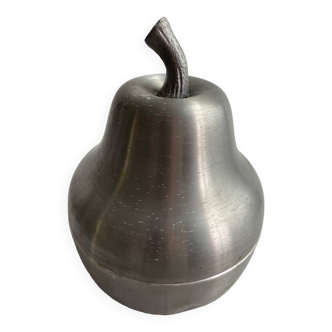 Seau à glaçons en forme de poire Grand format alu brossé