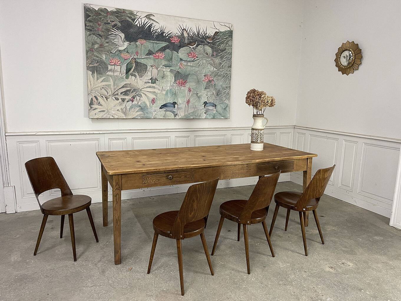 Table de ferme années 1920 "St Crepin"