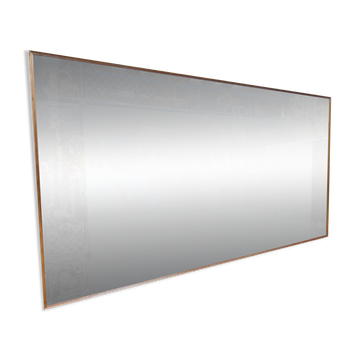 Art Nouveau bistro mirror in Venetian eglomisé glass