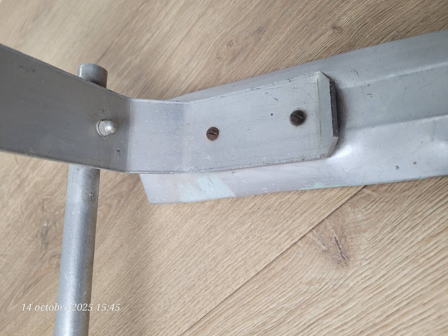 Vintage aluminum coat racks